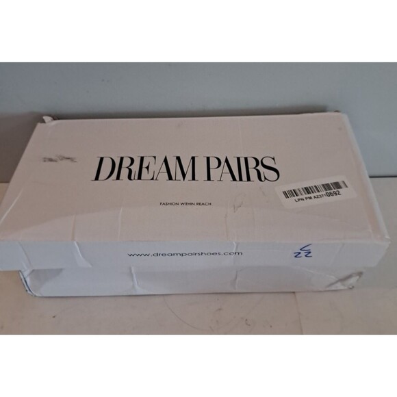 New Dream Paris Sandals Womens Sz 10 Closed Toe Flats Summer Shoes Buckle Ankle - Picture 11 of 15